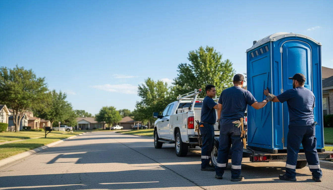 Portable Toilet Rental in Canyon Lake, TX near me